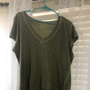 Short sleeve V Neck Shirt